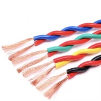 Industrielles Brand bekämpfung spezifisches Leitungs signal Twisted Pair Wire Zweifarbiges 2,5 mm² RVS Flamm hemmendes Netz kabel
