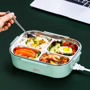 <span class=keywords><strong>NOBO</strong></span> new usb heating no water food heater lunch box <span class=keywords><strong>elettrico</strong></span> in acciaio inossidabile per uso domestico in auto - Product Image 4