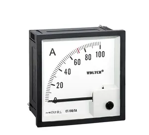 Beste Analoge Dc Huidige Paneel Meter 5a 10a 15a 75a 100a Ampèremeter Meter Met 3 Keer Overbelasting Capaciteit Prijs