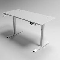 Table de bureau moderne à hauteur réglable Cadre de bureau électrique à hauteur réglable et double moteur pour meubles de bureau à domicile