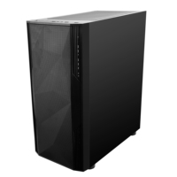 Boîtier de PC de bureau SAMA OEM, design avec fenêtre latérale en acrylique, boîtier de PC de jeu en verre trempé
