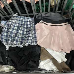 Abbigliamento estivo usato all'ingrosso gonne da <span class=keywords><strong>donna</strong></span> Ukay Design moda <span class=keywords><strong>cotone</strong></span> pre-amato Mini gonna plissettata abbigliamento da <span class=keywords><strong>donna</strong></span> - Product Image 4