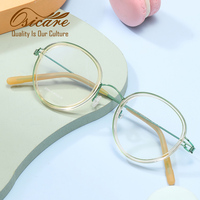 Nouvelles montures optiques transparentes de qualité supérieure pour enfants, marque privée, en stock, pour garçons