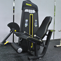 Appareil de musculation professionnel pour extensions de jambes, en acier, à charge par broches