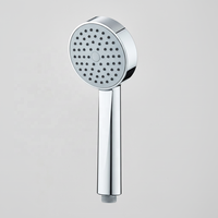 Douche à main ronde minimaliste moderne 1 mode pluie, haute efficacité, économie d'eau pour salle de bain