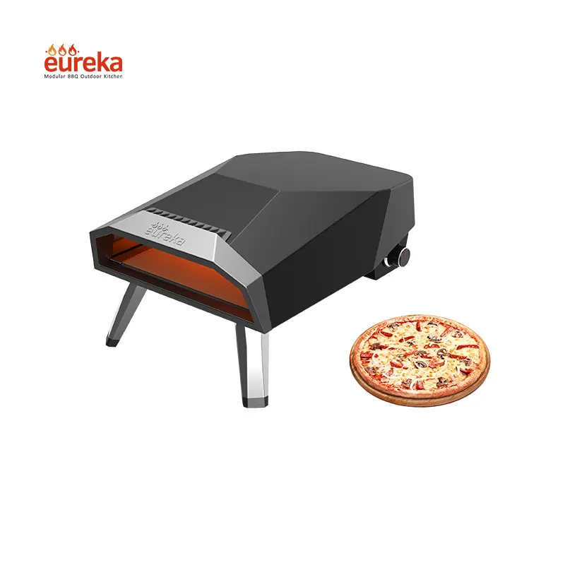 Oem商用ステンレス鋼ポータブルピザオーブンカウンタートップホームピザオーブン自立型