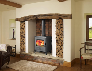 Cast Iron Freestanding Eco-Friendly <b>Wood</b> <b>Burning</b> <b>Stove</b> Fireplace <b>Small</b> Mini Log Burner for Villa Living Room Indoor Use - Product Image 4
