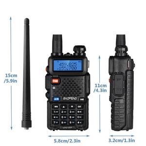 <span class=keywords><strong>Walkie</strong></span> <span class=keywords><strong>Talkie</strong></span> Baofeng UV-5R, UV5R, UV 5R, <span class=keywords><strong>Walkie</strong></span> <span class=keywords><strong>Talkie</strong></span> para Restaurante, Alcance de 5 <span class=keywords><strong>km</strong></span>, el Mejor <span class=keywords><strong>Walkie</strong></span>-<span class=keywords><strong>Talkie</strong></span>, Receptor de Radio Ham, AU2632 - Product Image 3