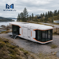 Fabricant de maisons en acier innovantes de type capsule spatiale, solutions de logement modernes portables et extensibles haut de gamme pour les hôtels
