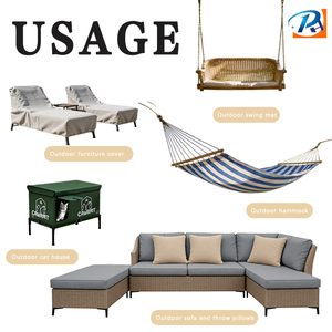 Tissu acrylique teint doux au toucher, imperméable, très résistant aux UV, épais, <span class=keywords><strong>pour</strong></span> auvents, tentes, parasols, meubles d'extérieur et rembourrage. - Product Image 5
