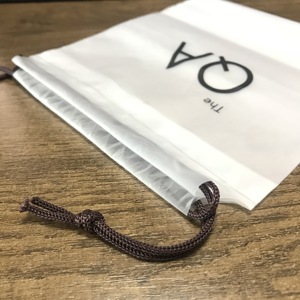 Bolsa de <span class=keywords><strong>PVC</strong></span> EVA esmerilado Paquete de viaje Bolsillo Ropa interior Calcetines Cordón Embalaje Almacenamiento Bolsa de plástico Logotipo impreso - Product Image 5