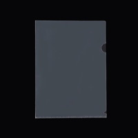 Carpeta de plástico transparente para documentos escolares, carpeta de plástico transparente para documentos de oficina, A4, A5