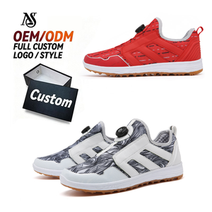 Nouvelles chaussures de sport de golf unisexes à boucle rotative, vente en gros, grande taille, imperméables, résistantes à l'usure, chaussures décontractées d'entraînement - Product Image 1