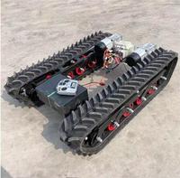 Chine OEM chenilles en caoutchouc châssis Robot pelle amphibie ponton châssis de train d'atterrissage Dyno à vendre