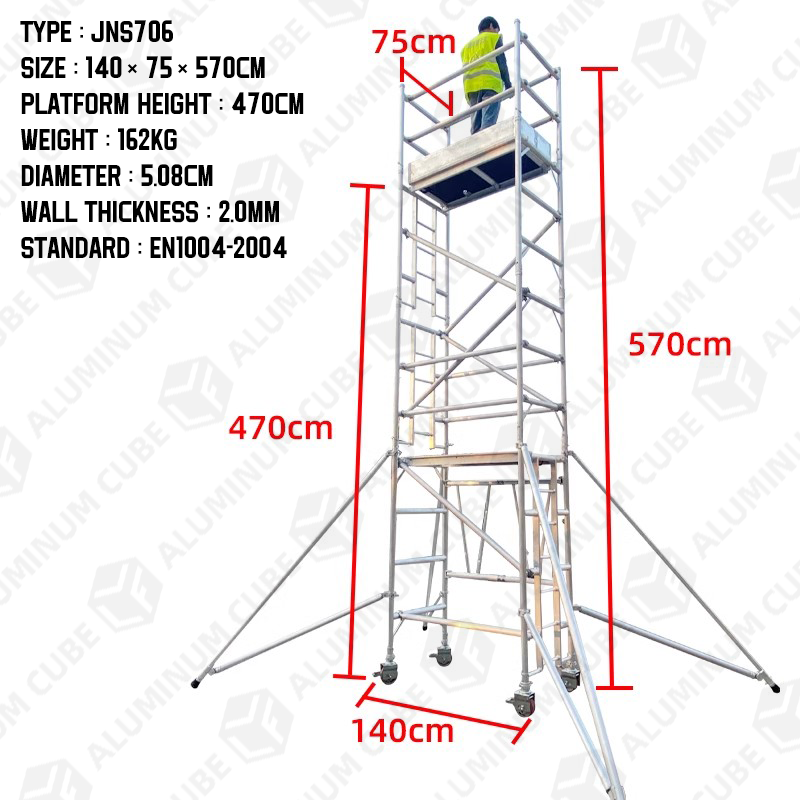 706 Platform height: 470cm