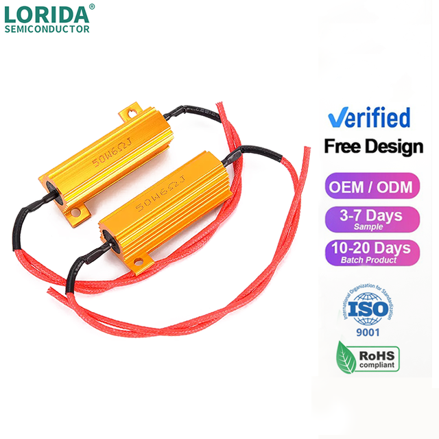 RX24 100W 200W 250 Ohm 1 Ohm Resistor Color Code