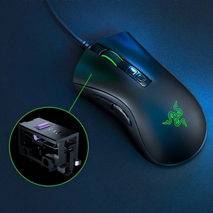Ratón para Juegos Deathadder V2 E-sports con Cable RGB, Ratón para Juegos de Computadora Portátil con Cable de Luz - Product Image 5