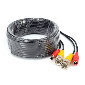 <span class=keywords><strong>10m</strong></span> <span class=keywords><strong>BNC</strong></span> et DC puissance 2 dans 1 Sûr câble pour CCTV caméra Différentes longueurs disponibles câble - Product Image 1