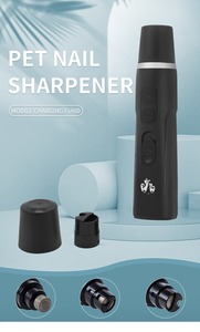 Bon marché Prix USB charge Pet Nail Grinder professionnel Rechargeable Usb Pet électrique Grinder Led Light Dog Trimmer - Product Image 5