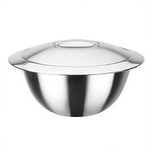 Tazón Térmico de Doble Pared con Tapa de 2 L y 20 cm para Almacenamiento y Servicio de Alimentos - Product Image 2