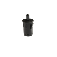 Interrupteur à bouton en plastique KAN-56A de 12 mm de diamètre, interrupteur à bouton poussoir momentané pour montage sur panneau de réfrigérateur, 1A 250VAC
