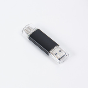 แฟลชไดรฟ์ USB2.0 แบบหมุนได้ 2 in 1 ความจุ 1TB ถึง 16TB สำหรับคอมพิวเตอร์และรถยนต์  วัสดุโลหะ  รองรับการสลักโลโก้ตามสั่ง  ความจุ 128MB-128G - Product Image 6