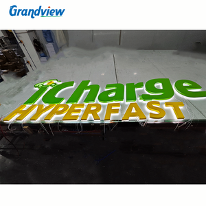 Lettres lumineuses <span class=keywords><strong>LED</strong></span>, enseignes en acrylique personnalisées, logo 3D, enseignes lumineuses <span class=keywords><strong>LED</strong></span> pour enseignes commerciales - Product Image 3