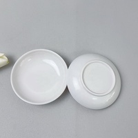 Soucoupe en mélamine personnalisée non toxique sans BPA, diamètre 10 cm, compatible lave-vaisselle, pour usage domestique