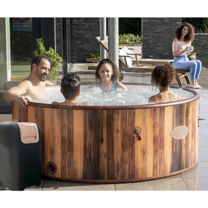 <span class=keywords><strong>Jacuzzi</strong></span> Inflable Moderno con Función Wifi para Spa, Redondo, de PVC con Tecnología Drop Stitch, con Hidromasaje para Jardín/Hogar, Versión Mejorada - Product Image 4