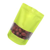 Sac zip-lock en plastique BOPP personnalisé sac refermable en mylar pour les fruits de mer congelés lait gelée chewing-gum en conserve