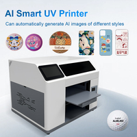 Impresora UV de Inyección de Tinta A3 de Fábrica para Tazas y Acrílico con Efecto 3D para Impresión de Carcasas de Teléfono y Souvenirs, 1 Año de Garantía