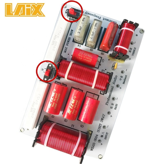Three Way Speaker Crossover 3 Way Pro Audio Crossover Big Power 480w Speaker Crossover Dividing