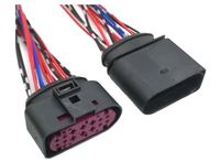 Connecteurs électriques automobiles en cuivre 14 broches 1J0973737 / 1J0973837 SuperSealed pour prise de phare au xénon de voiture