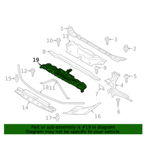 Rambo 51648493907แผงรองหม้อน้ำรถยนต์กันชนหน้าสำหรับ<span class=keywords><strong>4</strong></span>คูเป้ G82 G22 G23 G26 2021-2023รับประกัน1ปี - Product Image 6