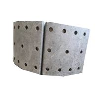Ensemble de sabots de frein pour SANY et Mitsubishi avec garniture de frein pour véhicules lourds, vente en gros d'usine, personnalisable