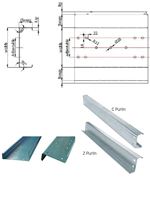 Máquina Automática de Alta Velocidad para Formar Perfiles en C/Máquina de Perfilado de Secciones C y Z/Máquina Ajustable para Perfilado de Perfiles en C
