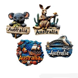 Imán de Resina Magnético Promocional Personalizado <span class=keywords><strong>en</strong></span> 3D, Recuerdo de Ciudades de Países de Música de Hadas de Ámsterdam - Product Image 4