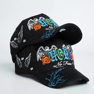 Casquette de baseball en daim à 5 panneaux Lanhai OEM ODM 100% neuve de qualité originale, casquette de baseball personnalisée, casquette de baseball Snapshot - Product Image 1