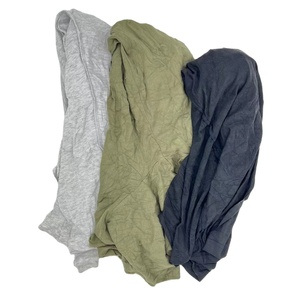 Trapos de Limpieza de Algodón JES Modelo 02, Suaves y Absorbentes de Agua y Aceite, 10 kg, Color Oscuro, Piezas de Corte de 35-55 cm para Uso Industrial - Product Image 3