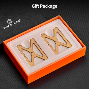 Креативная портативная подставка для сигар CIGARLOONG из цинкового сплава, дизайн в форме звезды, складная, прочная, устойчивая, для одной сигары - Product Image 5