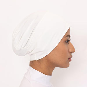 <span class=keywords><strong>Hijab</strong></span> Caps Ready Stock Back Style Gorra interior Forro Gorra interior Underscarf Venta al por mayor Puede agregar satén Mujeres - Product Image 4