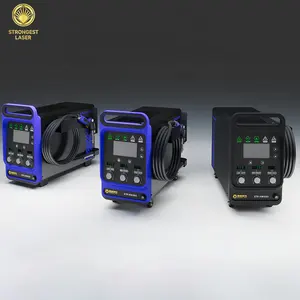 En güçlü lazer küçük lazer KAYNAK MAKINESİ fiyat yüksek verimlilik APP kontrolü 1.2Kw 1.5KW el Fiber lazer kaynak makinesi