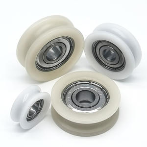 U625ZZ U626 <span class=keywords><strong>Nylon</strong></span> Polia U Groove Rolamento De Esferas Guia Roda 5x20x7mm 6x40x18mm Duplo Metal Blindado Rolamentos de Aço Cromado - Product Image 2