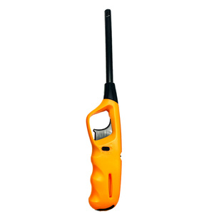 Logo personnalisé Grande Taille Rechargeable Cuisine Pistolet Briquet Gaz BBQ Briquets Gaz Butane <span class=keywords><strong>Bougie</strong></span> Briquet - Product Image 5