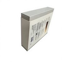 Emballage de luxe pour soins de la peau en gros avec impression UV et insert en éponge