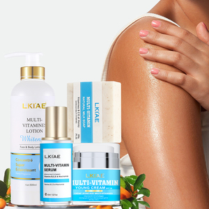 LKIAE Etiqueta Privada belleza brillo reafirmante productos para la piel regalo cuidado del cuerpo conjunto para piel oscura logotipo personalizado - Product Image 2