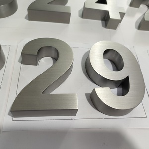 Letrero de Metal Personalizado en Acero Inoxidable Pulido para Hoteles y Empresas de Construcción con Iluminación LED Impermeable - Product Image 6