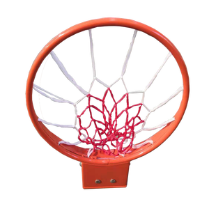 Aro de Baloncesto de Hierro Económico con Red, Certificado por la FIBA, Duradero, Color <span class=keywords><strong>Naranja</strong></span>, para Uso en Interiores/Exteriores - Product Image 1
