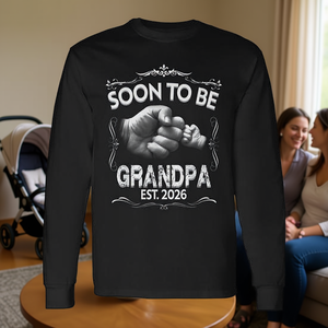 Camiseta de manga larga para futuros abuelos 2026, anuncio de embarazo - Product Image 3