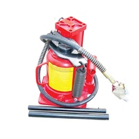 Cric hydraulique à bouteille de 32 tonnes de couleur rouge